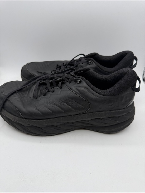 Hoka Bondi SR Men\'s 10 work shoe BLACK Athletic Walking Shoes S1 main image 6